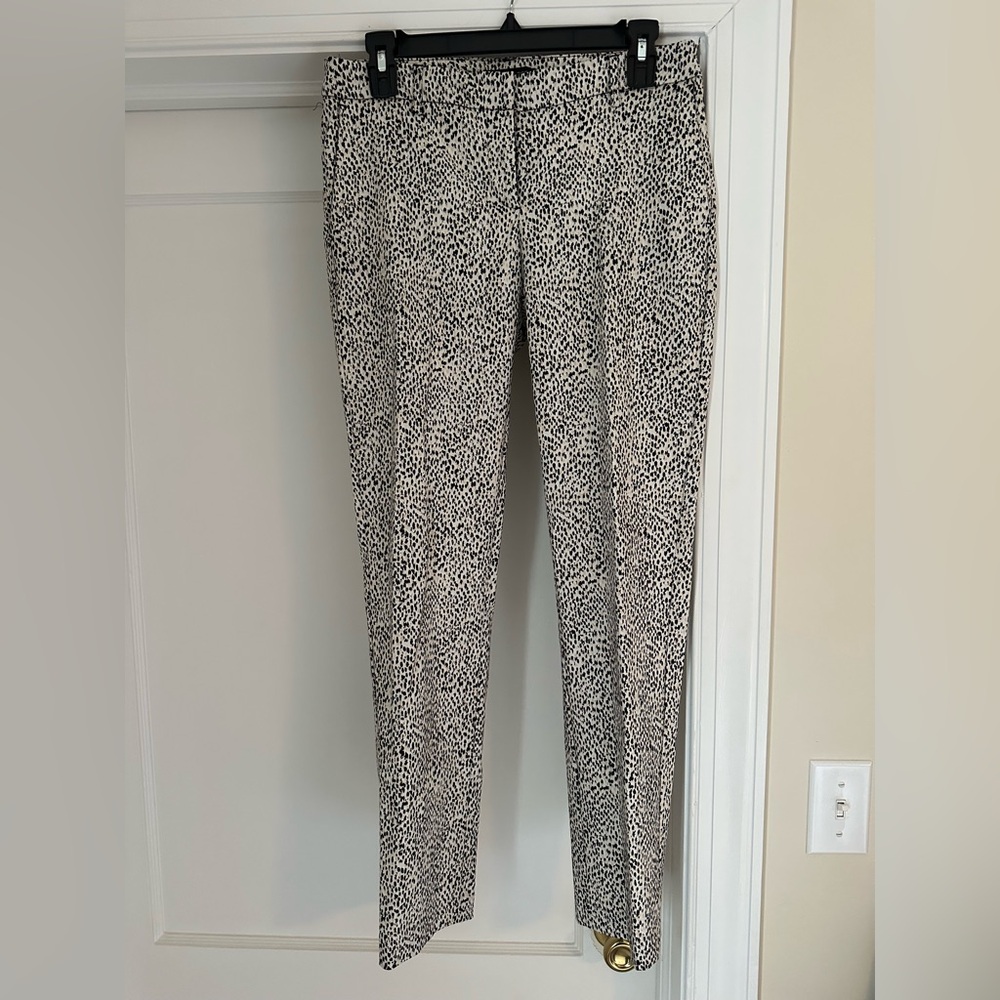 Rachel Zoe Monochrome Animal Print Pants